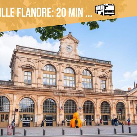 شقة Le Design *Vieux Lille*Parking Gratuit*Fibre لا مادلين المظهر الخارجي الصورة